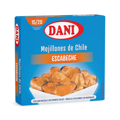 Mejillones 15-20 en escabeche 111g x 1 ud.