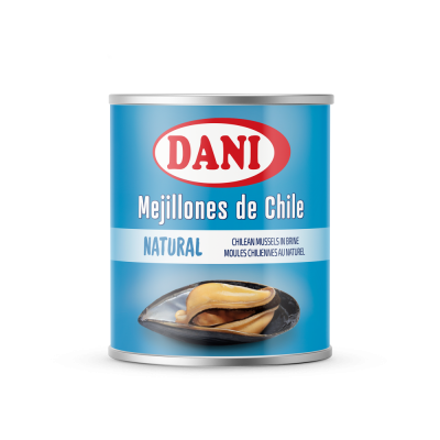 Mejillones al natural 184g x 1 ud.