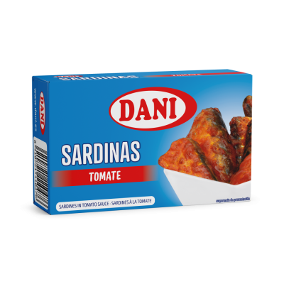 Sardinas en tomate 120g x 1 ud.