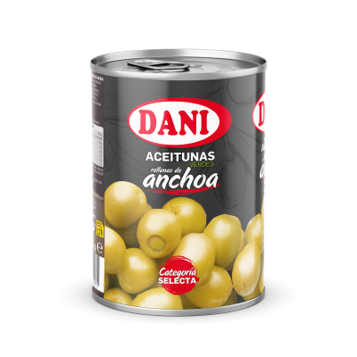 Olives farcies aux anchois 350 ml x 1 u.