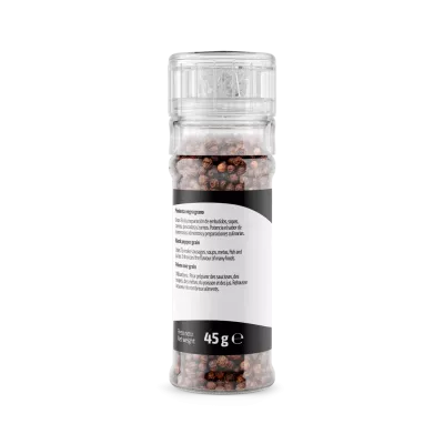 Pimienta negra en grano 45g x 1 ud. Pimienta negra en grano 45g x 1 ud.