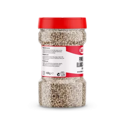 White Peppercorns 450g x 1 u. White Peppercorns 450g x 1 u.