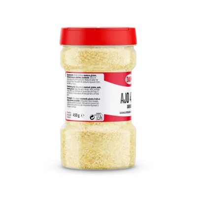 Alho granulado 450g x 1 u. Alho granulado 450g x 1 u.