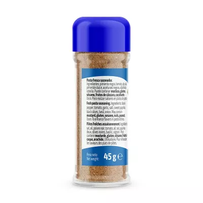 Sazonador para Pasta Fresca 45g x 6 ud. Sazonador para Pasta Fresca 45g x 6 ud.