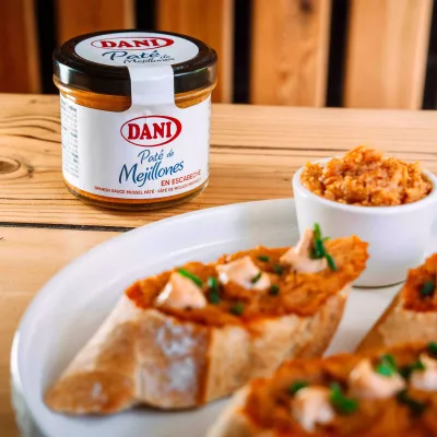 Paté de mejillones en escabeche 110g x 1 u.