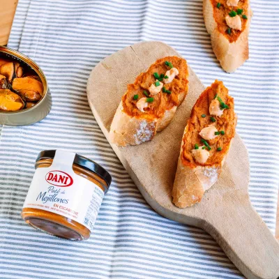 Paté de mejillones en escabeche 110g x 1 u.