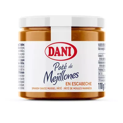 Paté de mejillones en escabeche 110g x 1 u.