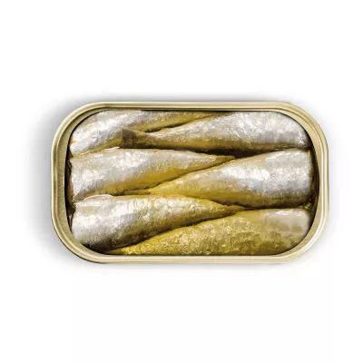 Sardines 6-10 in olive oil 90g x 1 u.