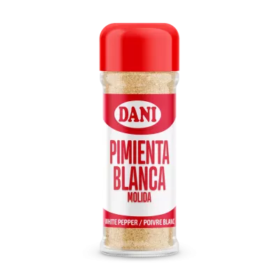 Pimienta blanca molida 45g x 1 ud. Pimienta blanca molida 45g x 1 ud.