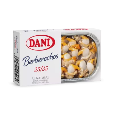 Berberechos 25-35 al natural 111g x 1 ud. Berberechos 25-35 al natural 111g x 1 ud.