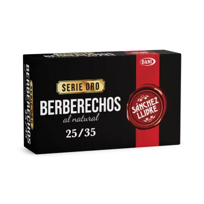 Berberechos 25-35 al natural SLL 111g x 1 ud. Berberechos 25-35 al natural SLL 111g x 1 ud.