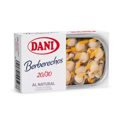 Cockles 20-30 natural 111g x 1 u.