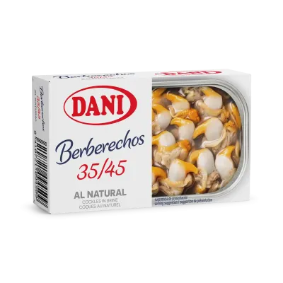 Cockles 35-45 in brine 111g x 1 u.