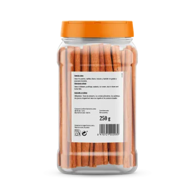 Cinnamon stick 18cm (25 sticks) x 1 u.