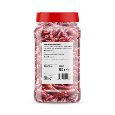 Cayenne pepper 350g (Bird's eye) whole