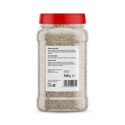 Pimienta negra molida 850g x 1 ud.