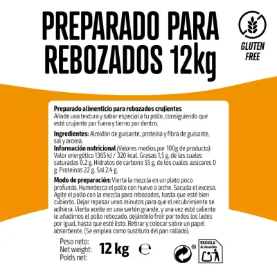 Preparado para rebozado (sin gluten) 12kg x 1 ud.