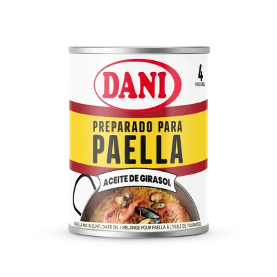 Mélange pour paella à l'huile de tournesol 196g x 1 u.