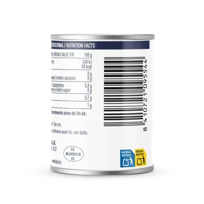 Berberechos pequeños al natural 185g x 1 ud.