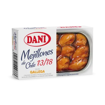 Mussels 15-20 in galician sauce 111g x 1 u.