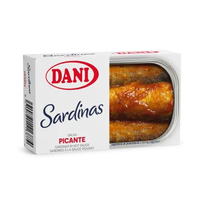 Sardinas en Salsa Picante 120g x 1 ud.