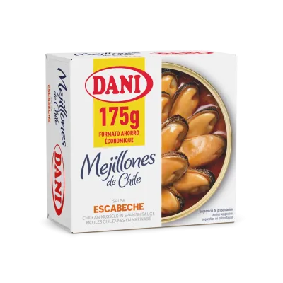 Mejillones en escabeche 175g x 1 ud.