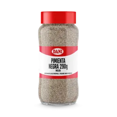 Pimienta negra molida 290g x 1 ud.