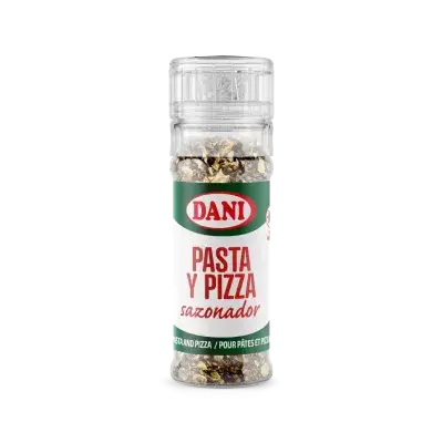 Sazonador Pasta y Pizza DANI | Especias con Molinillo