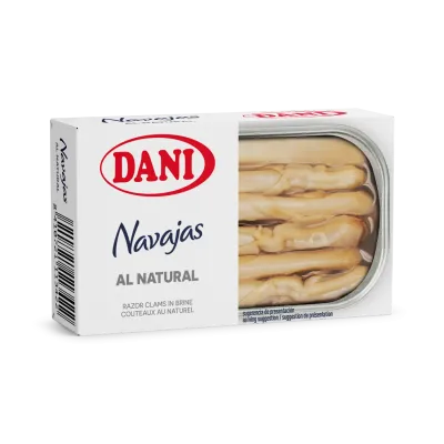 Couteaux de mer au naturel 111g x 1 u.