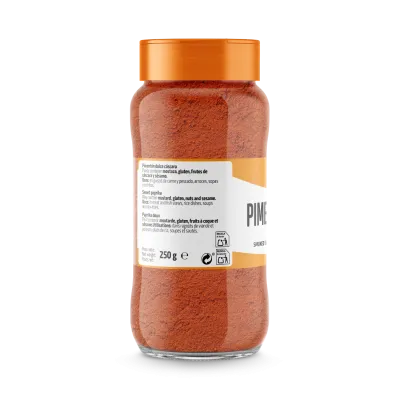Pimentón dulce cáscara 250g x 1 ud.