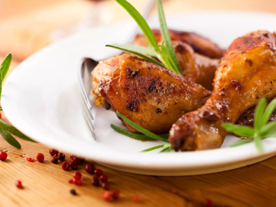 Pollo asado estilo silvestre