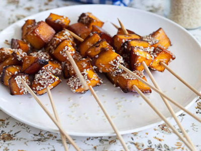 Boniatos caramelizados