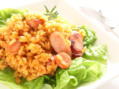Arroz con panceta