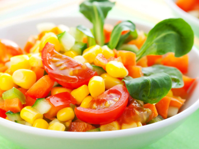 Ensalada multicolor