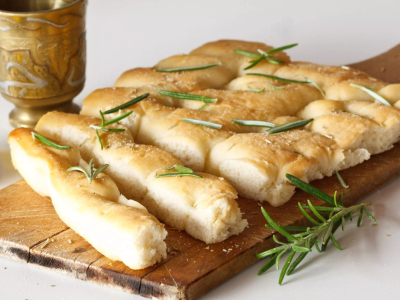 Focaccia de Romero Casera