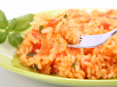 Arroz con Salsa Vizcaína